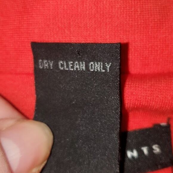 Grace Elements Sz 14 Orange Lined Blazer. Trendy, Professional, Cuffs - Picture 14 of 15